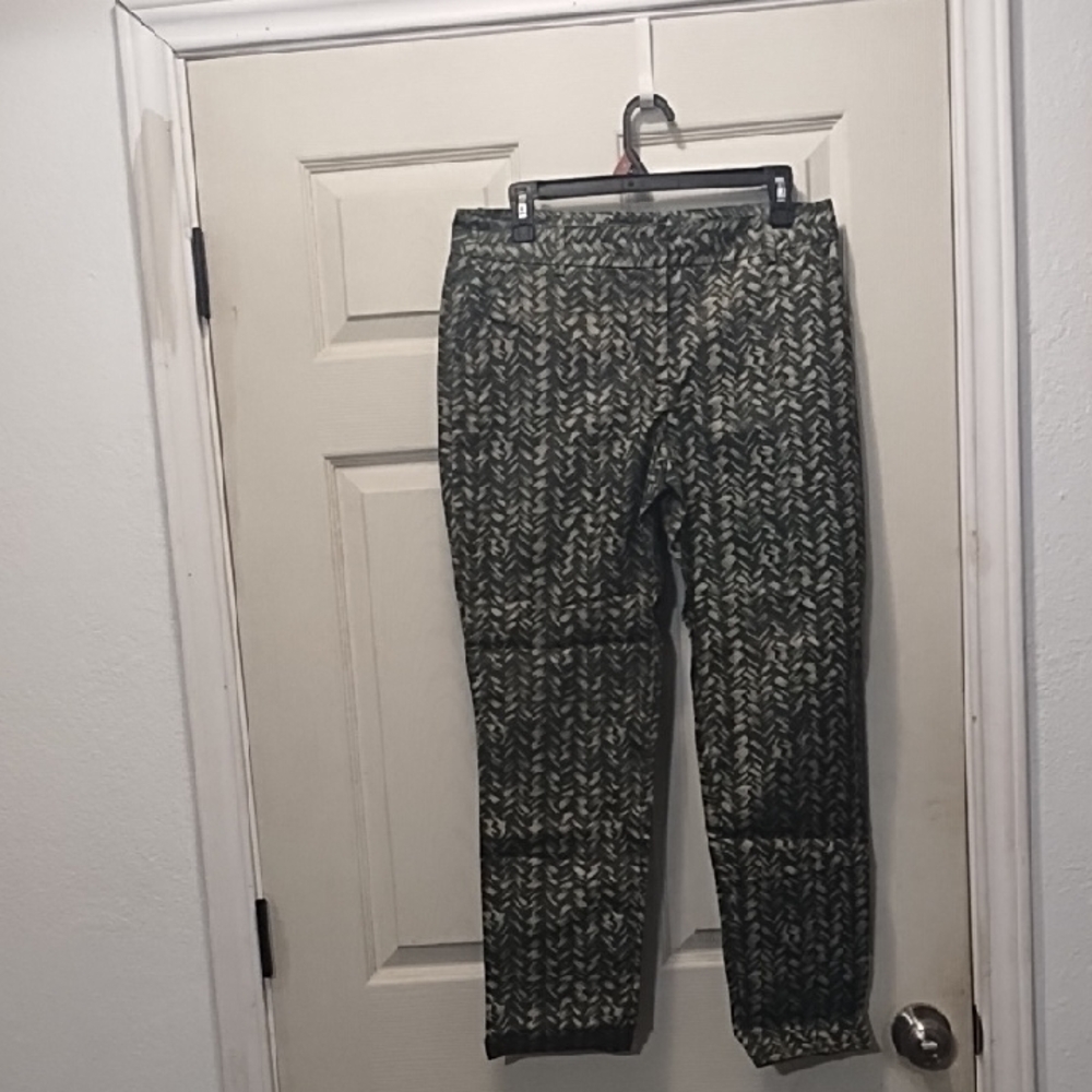 Cortelle Green Beige Shimmer Pants